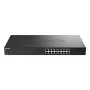 D-Link 16-Port 2.5G Multi-Gigabit Unmanaged Switch, Unmanaged, L2+, 2.5G Ethernet (100/1000/2500)