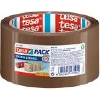 Iepakojuma lente Tesa 58641 Solid & Strong — 66 m garums, 50 mm platums