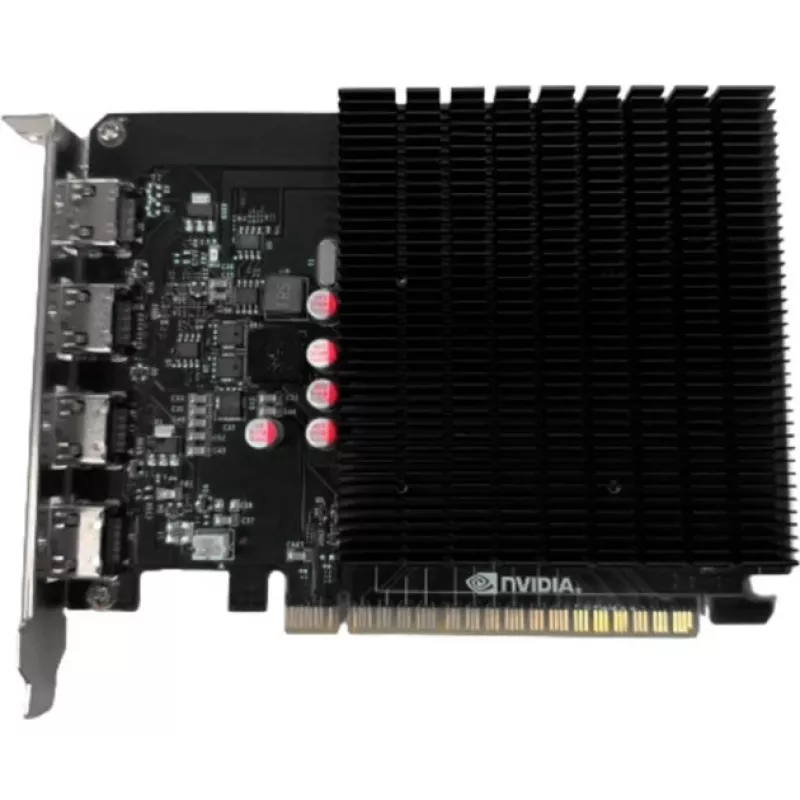 Galda grafiskā karte BIOSTAR GeForce GT 730 4 GB GDDR3, 64 biti, PCIe 2.0, 902 MHz GPU