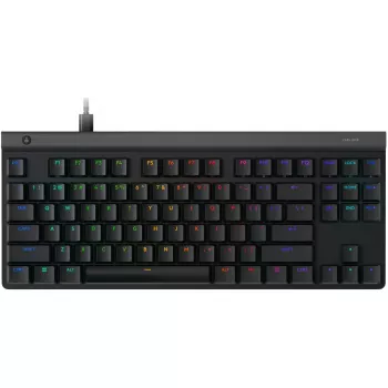 Logitech G G515 tastatūra spēlēm USB QWERTZ čehu melna mehāniskā RGB