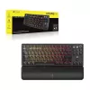 Mehāniskā bezciparu tastatūra CORSAIR K70 PRO TKL — RGB apgaismota, kompakts izkārtojums