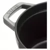 Staub 40509-312-0 kastrolis 5,25 L apaļš grafīts, pelēks