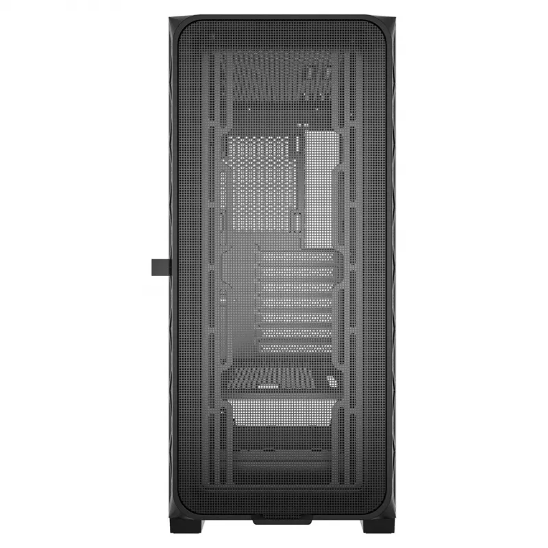 Gembird CCC-FC-M200 Gaming ATX korpuss, Fornax M200, siets, bez ventilatoriem, melns