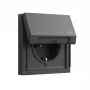 Gira Schuko kontaktligzda TX_44 Antracīta modelis 445467