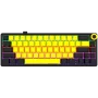 Mehāniskā spēļu tastatūra LORGAR KBP70MW 65% melna dzeltena EN izkārtojums