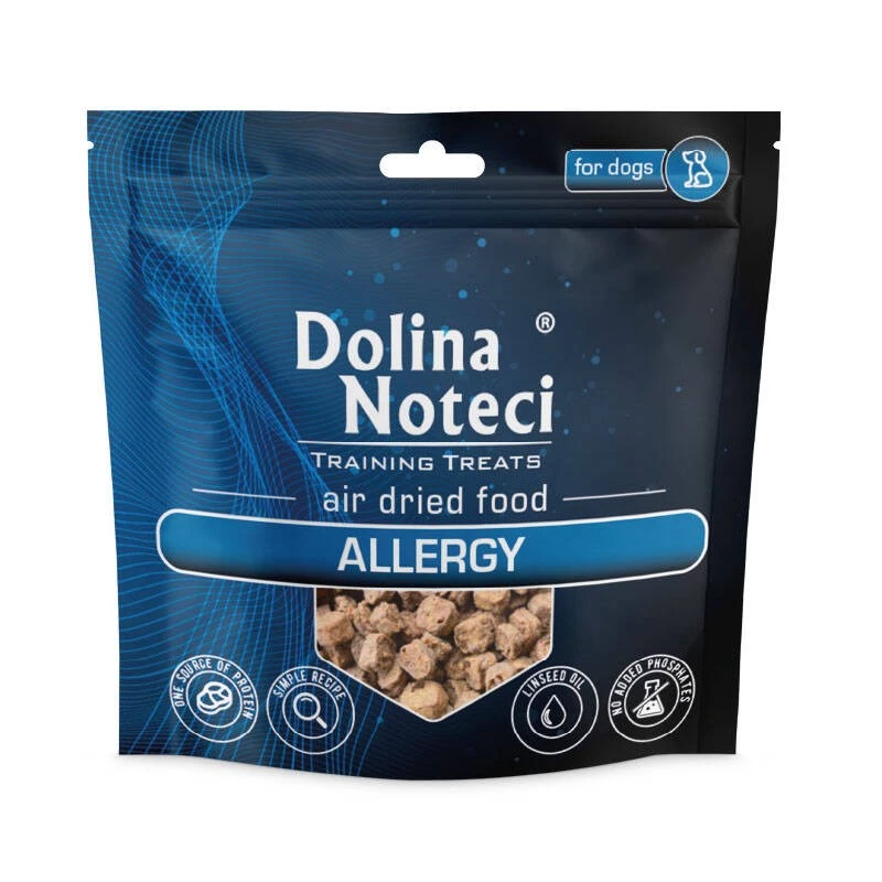 DOLINA NOTECI Treniņu kārumi Allergy - suņu kārums - 130g