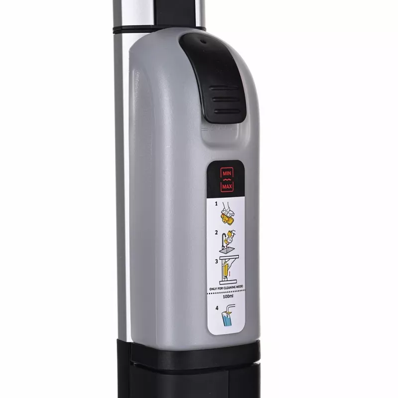 Stick vacuum Karcher FC 4-4, 2.5 Ah Li‑Ion baterija, dry & wet cleaning, 30 cm roller brush, Melns/pelēka
