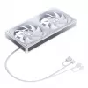 Jonsbo ZA-240 ventilators, PWM, ARGB - 240 mm, balts
