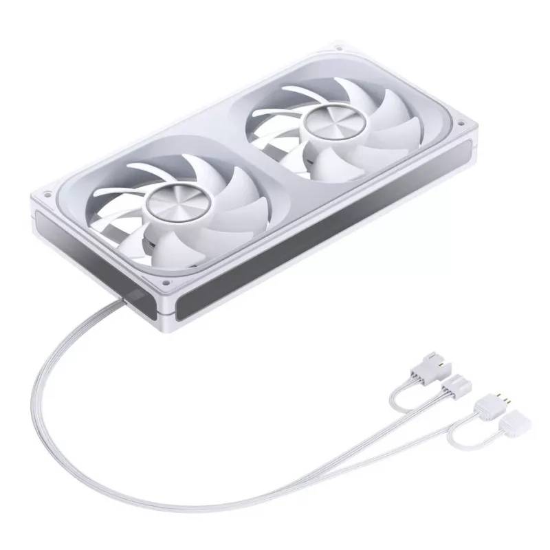 Jonsbo ZA-240 ventilators, PWM, ARGB - 240 mm, balts