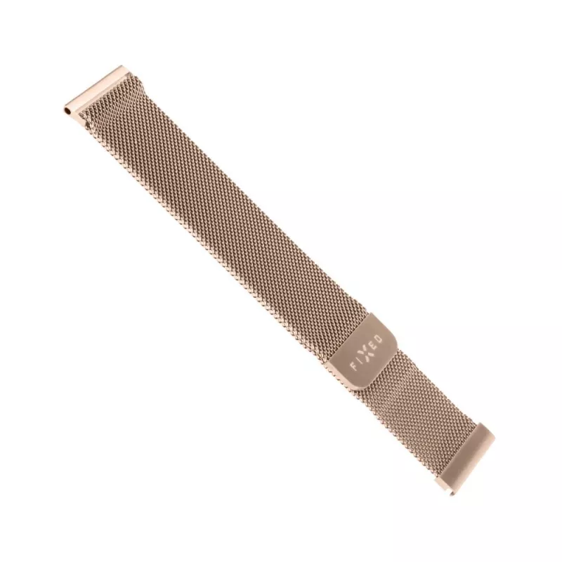 Pulksteņa siksniņa FIXED Mesh Strap Fixed 18mm nerūsējošais tērauds Quick Release zelta