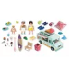 PLAYMOBIL Playset Ice Cream Van & Surf Shop 71904 with figūras
