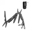 Multitool Nextool Mini FLAGSHIP NE20122 — 10-in-1 kompakts nerūsējošā tērauda daudzfunkciju rīks, melns, 67×27×17 mm, 83 g