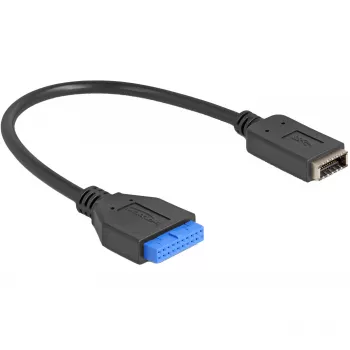 DeLOCK USB kabelis, kontaktdakša, sievišķā – iekšējais USB Type-E Key A, 25 cm