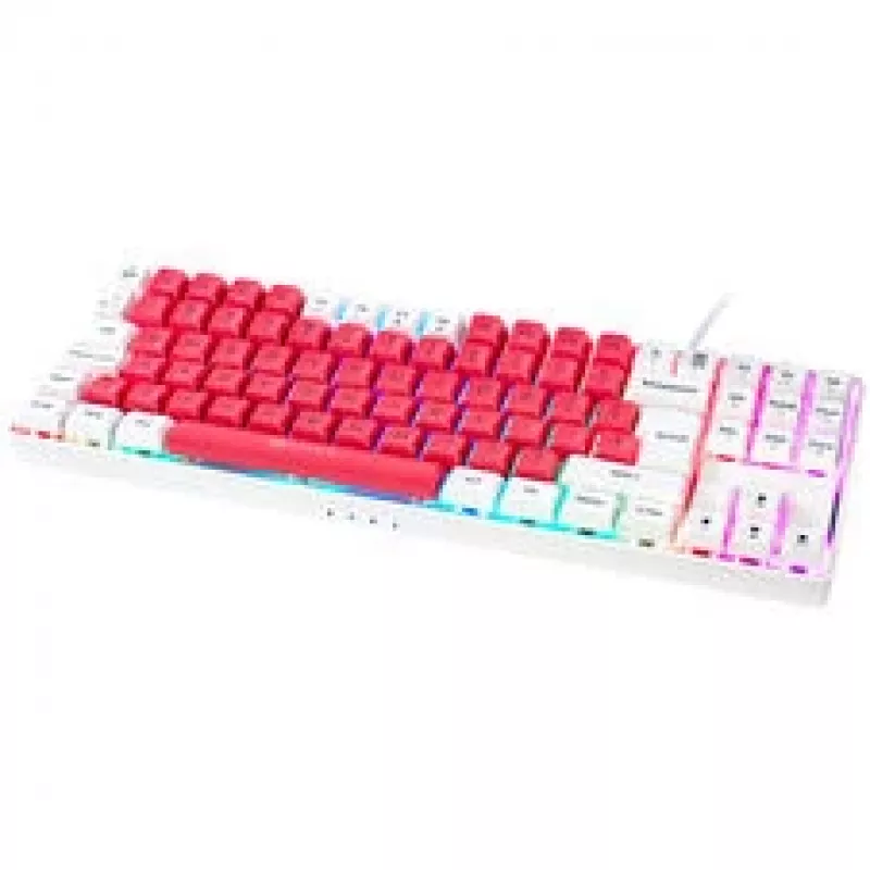 GAMIAC TKL90G spēļu tastatūra, Kailh Zils - balta/sarkana