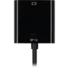 DisplayPort 1.2 > DVI24+1 pārveidotājs, kabelis melns, 15 cm