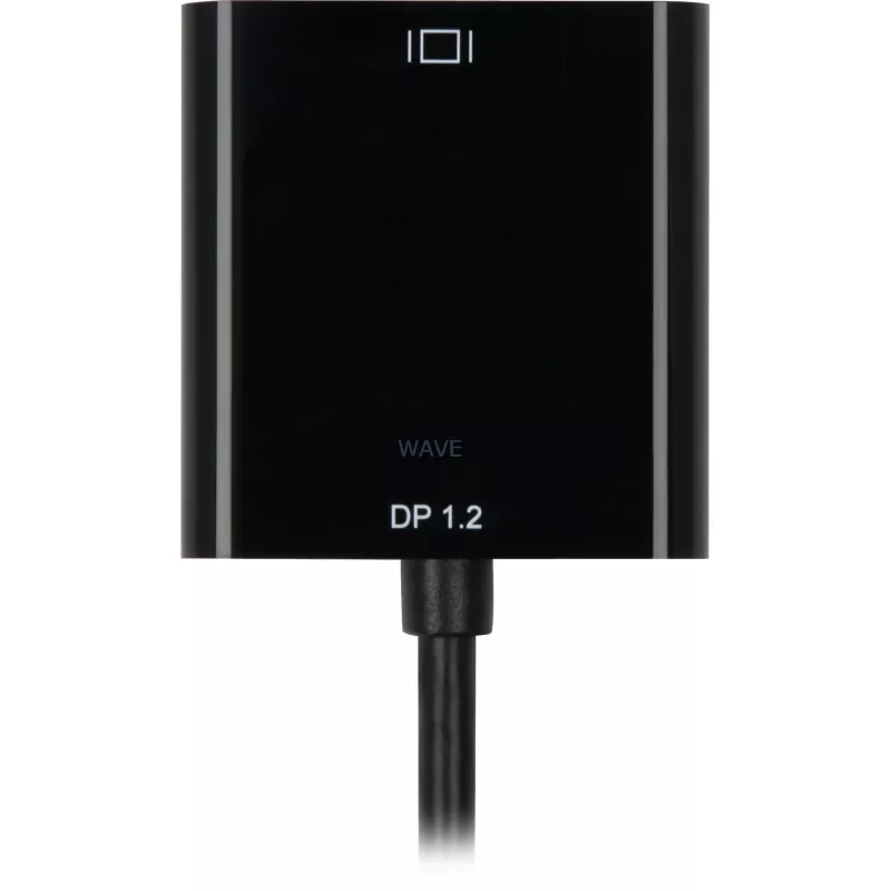 DisplayPort 1.2 > DVI24+1 pārveidotājs, kabelis melns, 15 cm