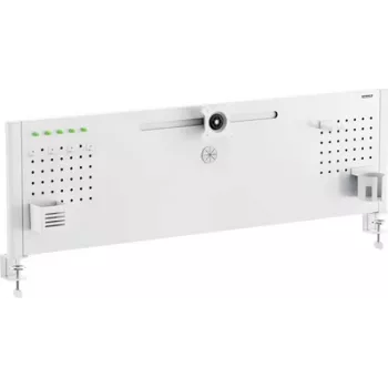 SpeaKa Professional SP-B25-02 Monitor+ Organizatora dēlis Monitora-galda stiprinājums, balts, matēts (SP-13660880)
