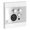 AUDAC WP225/W audio pārveidotājs Tērauds, Balts