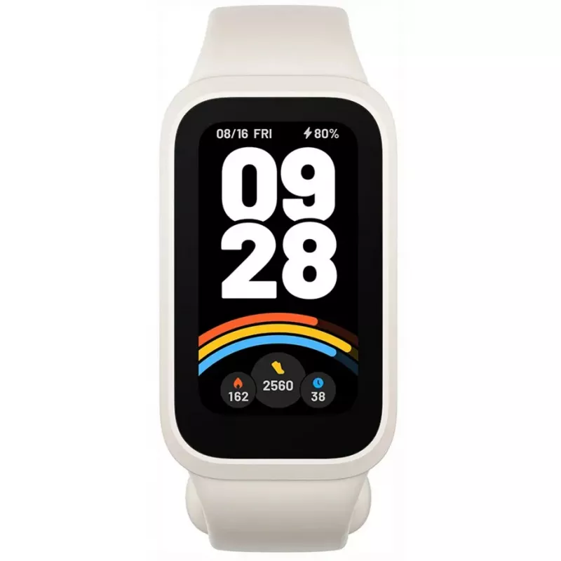 Rokas aproces aktivitātes izsekotājs Xiaomi Smart Band 9 Active Beige balta
