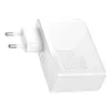 Travel Charger Baseus GaN2 Pro Quick 2x USB + 2x USB-C, 100W, EU (Balts)