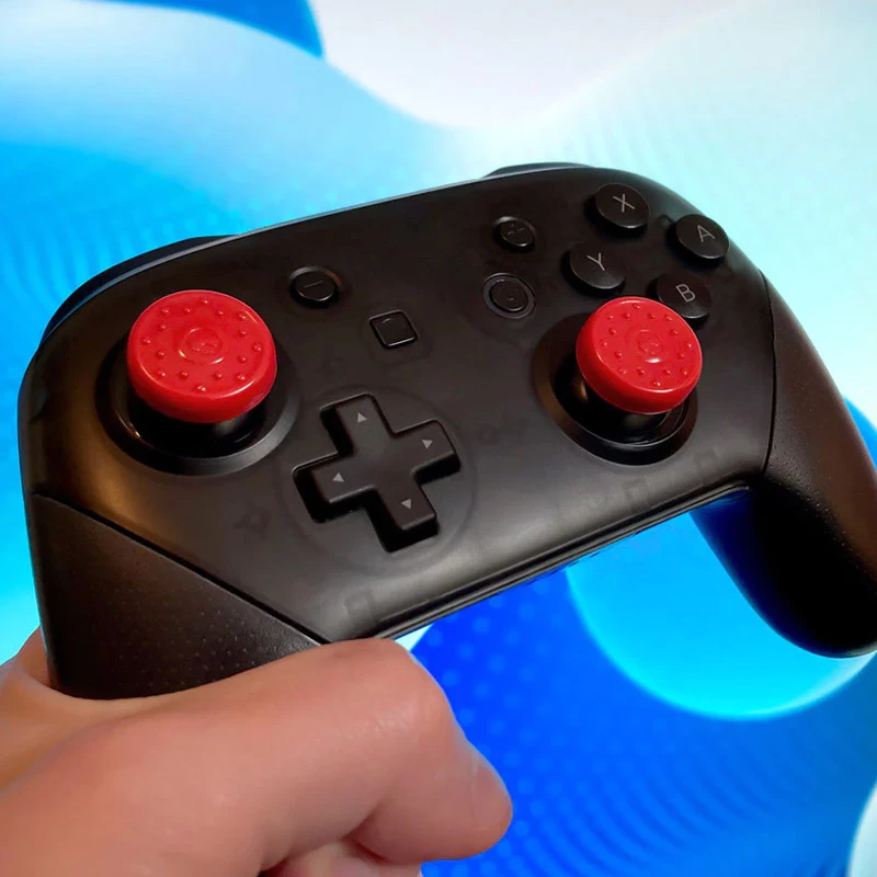 Īkšķa satvēriena uzgalis Steelseries 1020-NP Gumija Melns Sarkans Balts