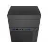 PC Case NATEC Helix Mini Tornis Melns — microATX/Mini-ITX, 3x3,5 collas + 5x2,5 collas, 33 cm GPU, USB-C/USB-A pieslēgvietas
