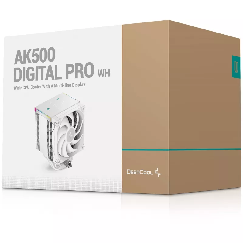 Dzesēšana DeepCool AK500 DIGITAL PRO WH (R-AK500-WHAPMN-G)