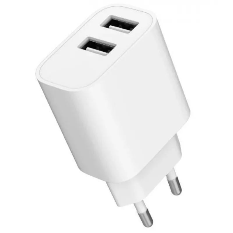 Lādētājs Gembird TA-UC-2A12-01 Iekštelpu maiņstrāva 2.4A 2 USB Balts