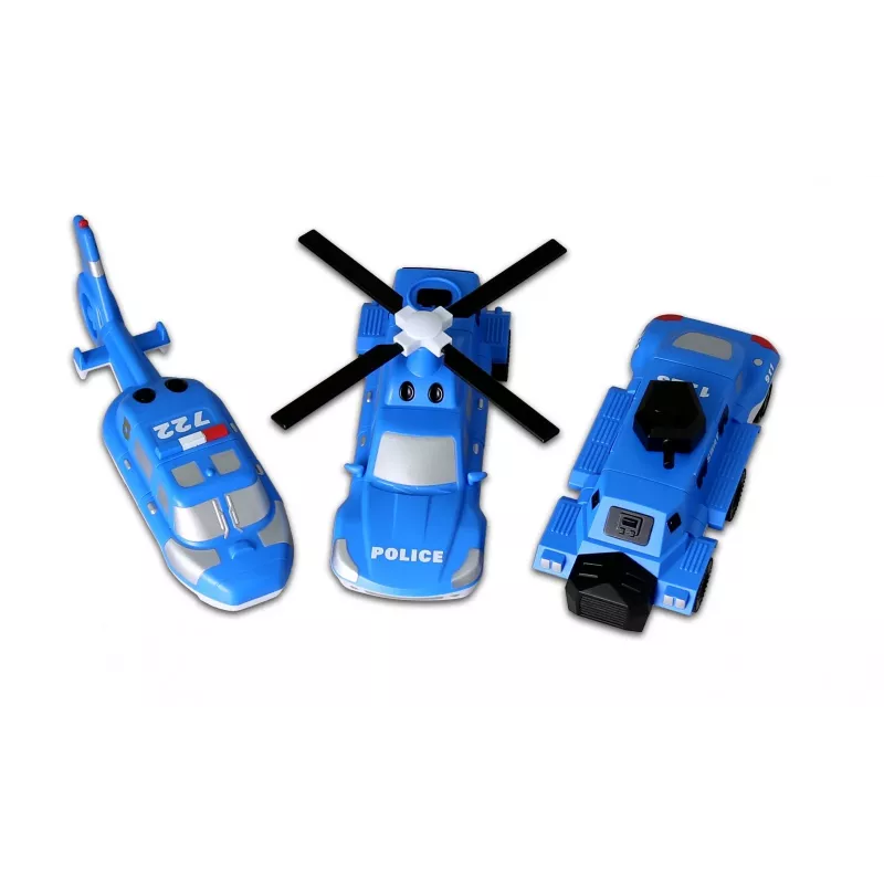 Vehicle set Popular Playthings Mix or Match Vehicles Police