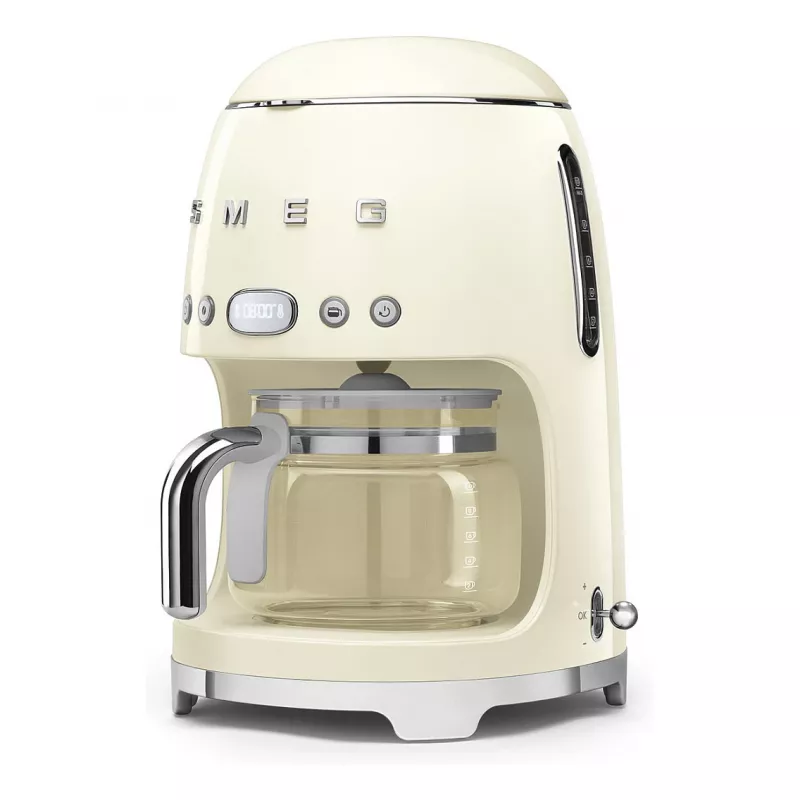 Smeg 50's Style DCF02CREU kafijas automāts 1,25 litri krēmkrāsā