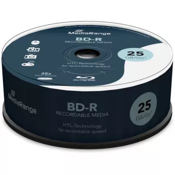 BD-R tukšs disks MediaRange MR514 25 GB 25 gab.