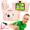 Bērnu digitālā kamera Extralink H28 SINGLE PINK — rozā/balta, vecumam no 3 gadiem