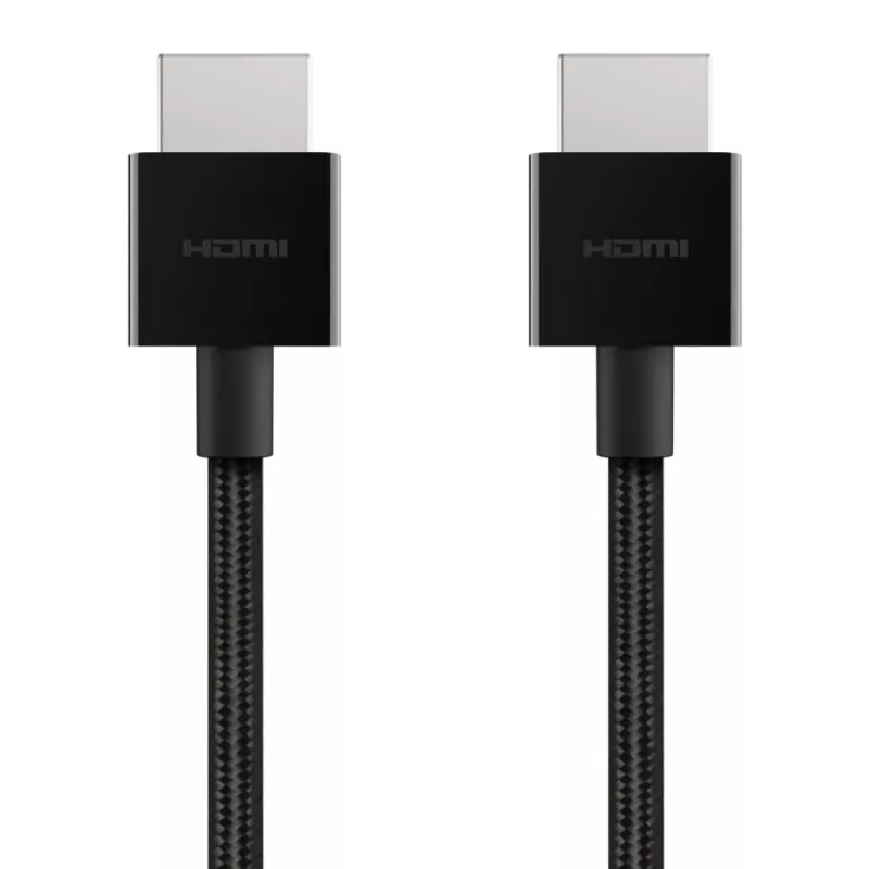 Belkin Ultra High Speed - HDMI kabelis - HDMI (M) uz HDMI (M) - 2,0 m - Melns (AV10176BT2M-BLK)