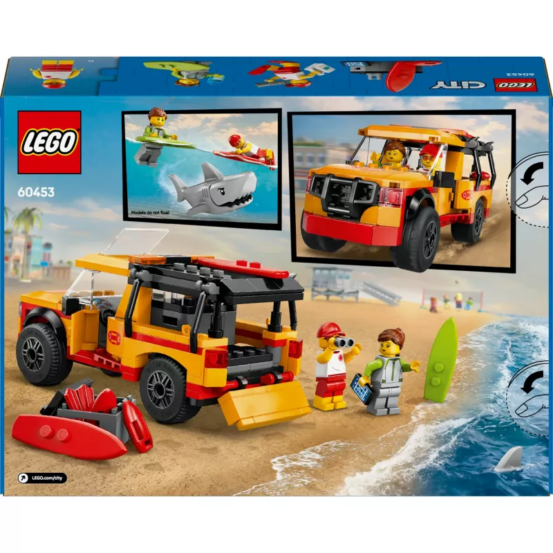LEGO CITY 60453 Glābēju pludmales glābšanas kravas automašīna