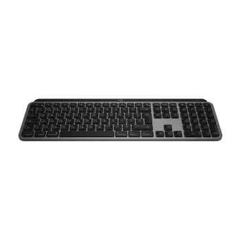 Logitech MX Keys S for Mac tastatūra Birojs RF bezvadu + Bluetooth QWERTZ vācu Alumīnija balta