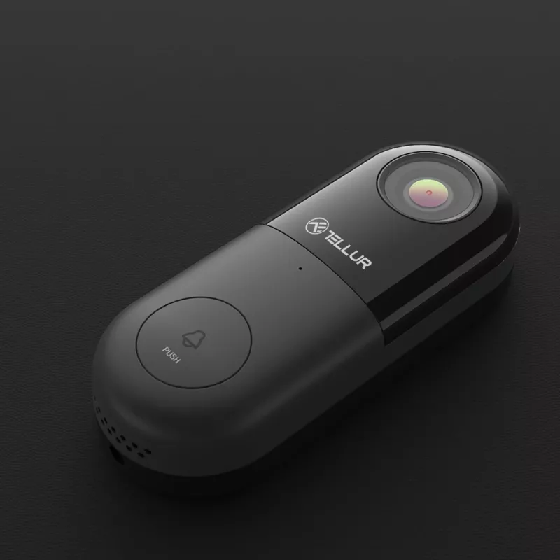 Video durvju zvans Tellur T-MLX46892 1080P ar vadu PIR kustības sensors