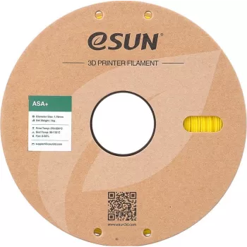 ASA 1,75mm dzeltena 1kg ESUN 3D FILAMENT with paper roll (ASA)