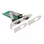 DeLOCK 89555 PCIe seriālā adaptera karte - 2 x RS-232
