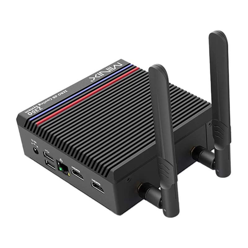 Mini dators MiniX Z350 N350 16GB RAM 512GB SSD kompakts galddators