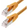 Tīkla kabelis Helos CAT6 S/FTP RJ-45 10m Dzeltens