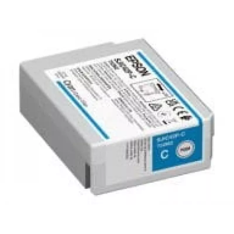 Epson SJIC42P-C tintes kasetne 1 gab. oriģināla ciāna