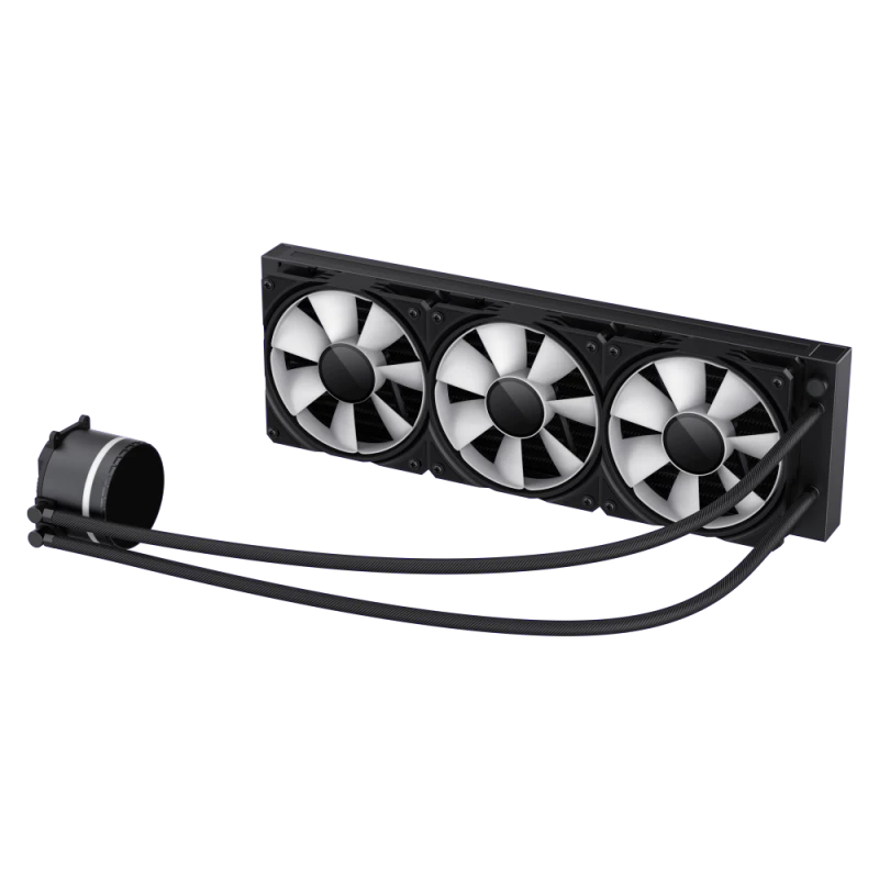 Gamemax | CPU Liquid cooler | ICEBURG 360 INFINITY | Melns