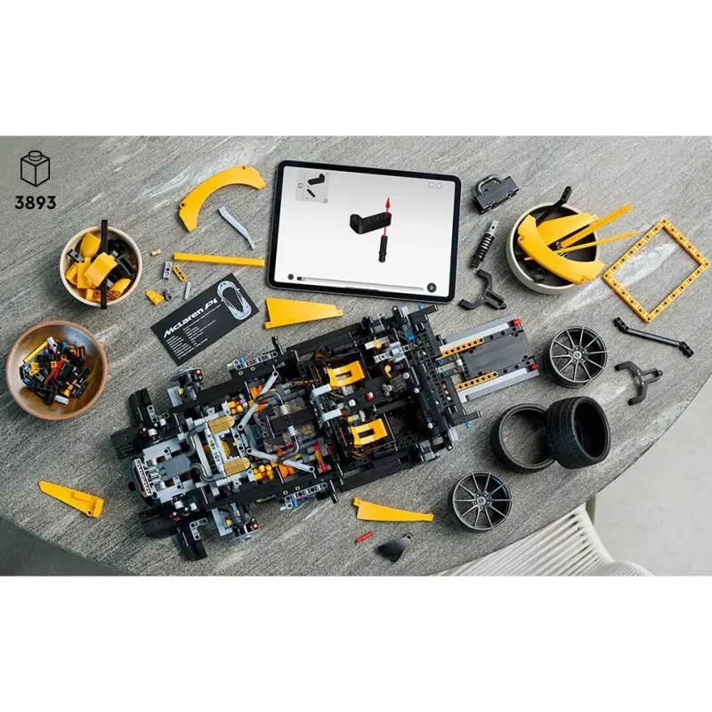 LEGO Technic 42172 McLaren P1 Modeļa Auto Komplekts Pieaugušajiem