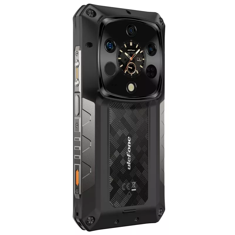 Izturīgs viedtālrunis UleFone Armor 28 Ultra Thermal 5G — 16GB RAM, 1TB krātuve, melns
