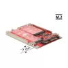 Interfeisa karte DeLOCK 62859 iekšēja M.2 mSATA