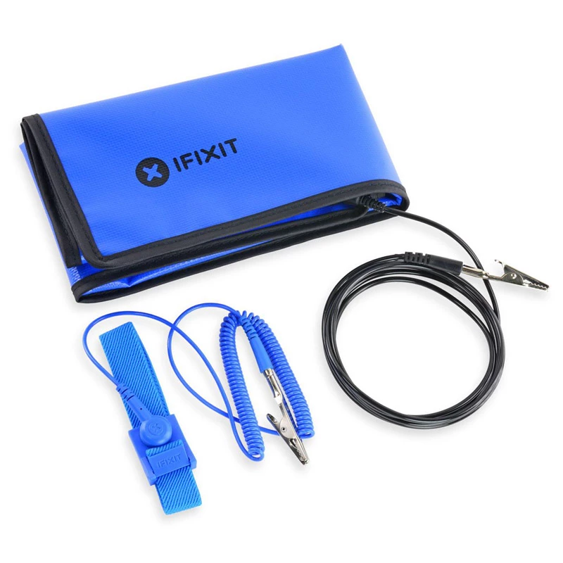 iFixit Essential Electronics Toolkit + salokāms antistatiskais paklājiņš