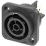 Neutrik NAC3FPX-TOP - melns - poliamīds - nerūsējošais tērauds - varš - vara sakausējums - IP65 - 2,5 mm² (NAC3FPX-TOP)