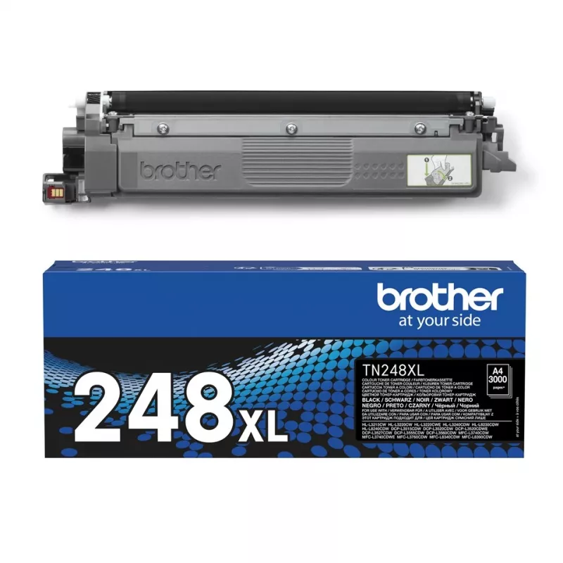 tonera kasete Brother TN248XLBK 3000 lapas Melns