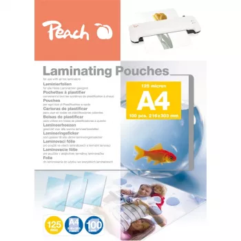 Peach PP525-02 laminēšanas plēves 100 gab.