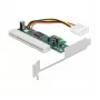 DeLOCK paplašinātāja karte PCI Express x1 uz 1 x PCI 32 bitu 5 V slots Asmedia